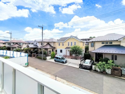 【展望】 | ◇◆荏田西5丁目新築全4棟　3号棟◆◇ | ◆前面には遮るものがなく、開放感と日当たりの確保がされております。現地にてこの眺望を是非ご確認ください。