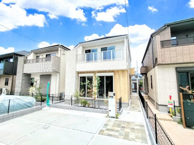 【外観】 | ◇◆荏田西5丁目新築全4棟　3号棟◆◇ | ◆当日見学のお受付もしております。お気軽に「045-482-7338」までお電話ください。