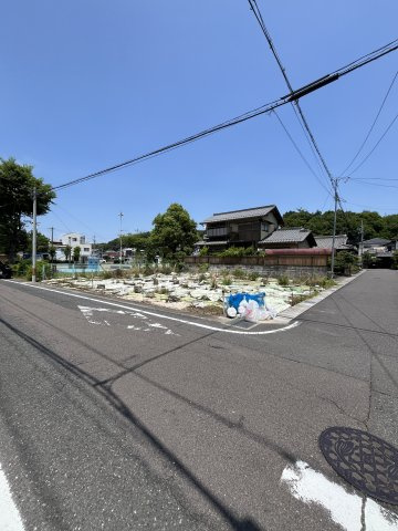 土地　北山3丁目の前面道路含む現地写真