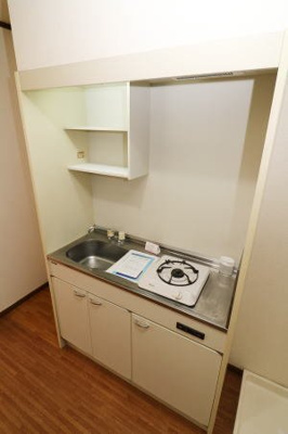 【キッチン】 | シ－サイド大淀 | コンパクトなキッチンで掃除もラクラク