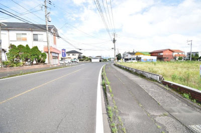 【前面道路含む現地写真】 | 鹿屋市川西町　売地(全2筆) | 北側