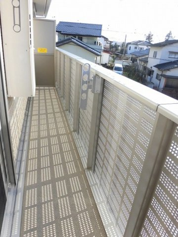 合志市須屋のアパートのバルコニー|※現況優先
