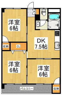 【間取り】 | ルミエール山合