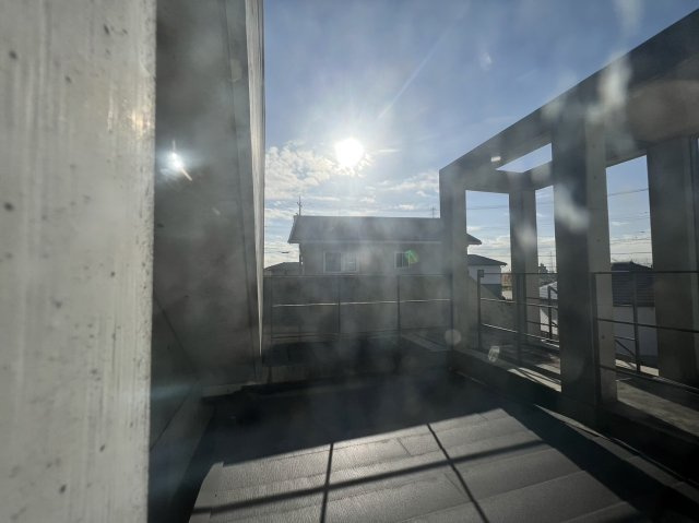 東境町　貸テナントの外観パース