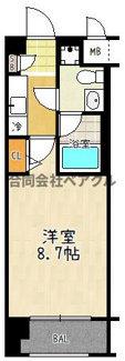 【間取り】 | プレサンスNEO京都烏丸