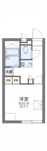 レオパレスレクエルド新下関の間取り