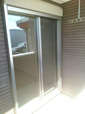 サンリットスクエアのバルコニー