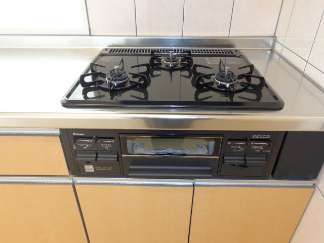 クローバーツインズのキッチン|ガスコンロ