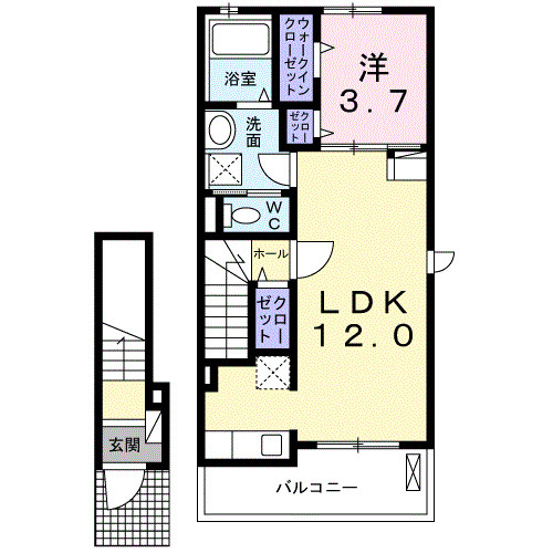 サンコートの間取り