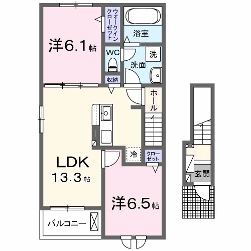 ウィルⅠの間取り