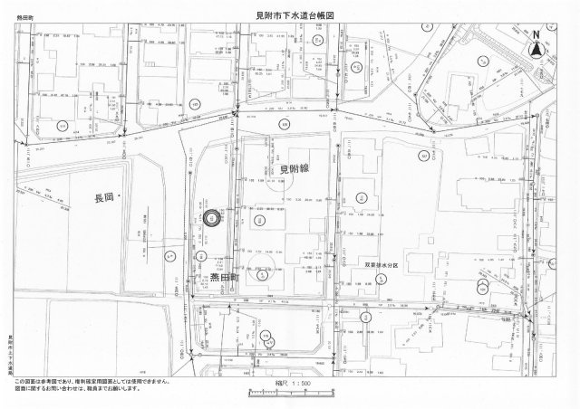 新潟県見附市熱田町313-1他10筆　土地建物（未登記物件有）※商談中の地図