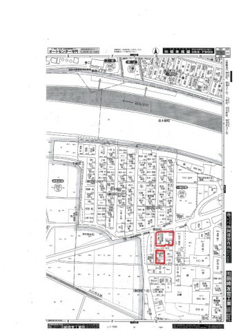 新潟県見附市熱田町313-1他10筆　土地建物（未登記物件有）※商談中の地図