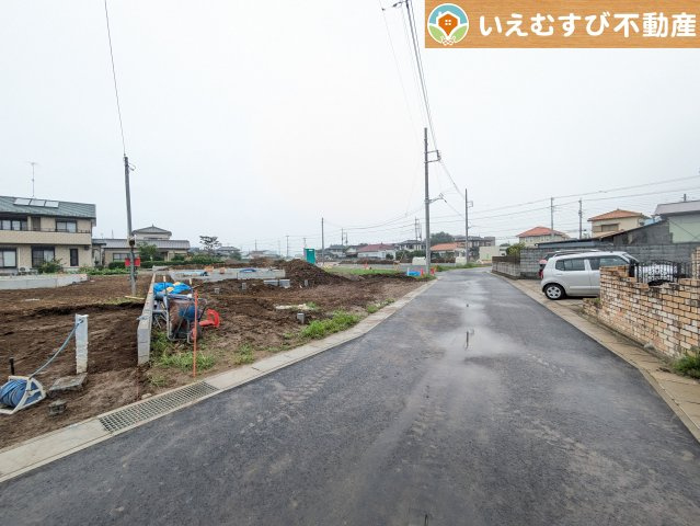 Cradle garden　羽生市下新郷第3の前面道路含む現地写真|令和6年7月14日撮影