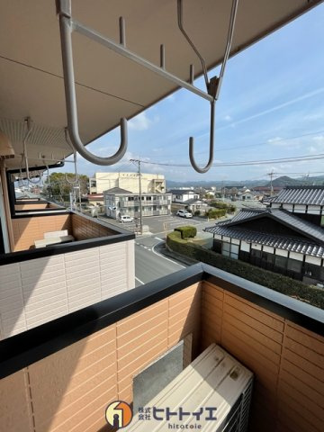 シティコーポ八女のバルコニー