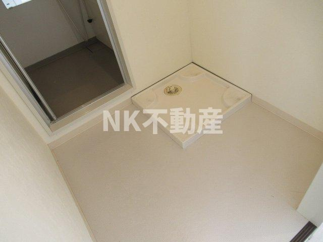 【洗面所】 | Casa下小阪（河内小阪賃貸） | 室内洗濯パンです