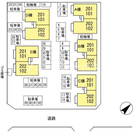 ＲＯＹＡＬ　ＷＩＮＧの区画図