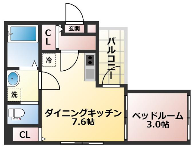 【間取り】 | ORBIT巽南