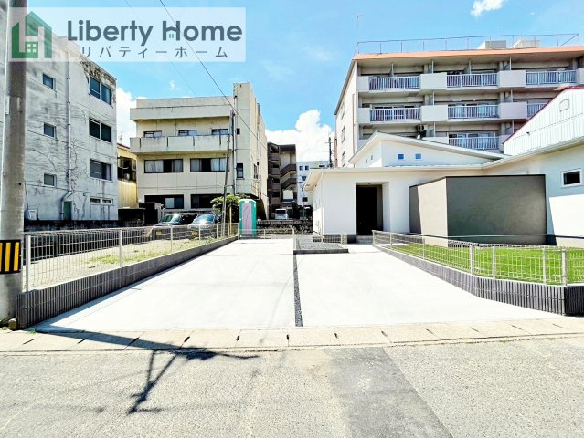 日立市多賀Ⅱの前面道路含む現地写真