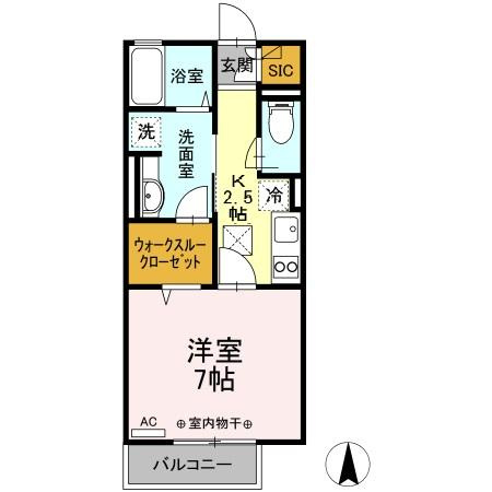 With湘南 Bの間取り