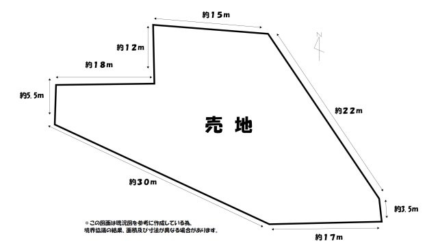 【土地図】 | 今山売地