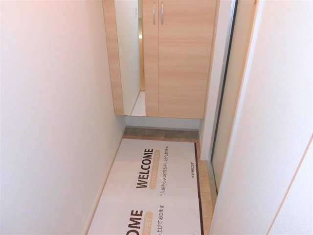 シンディパレスの玄関