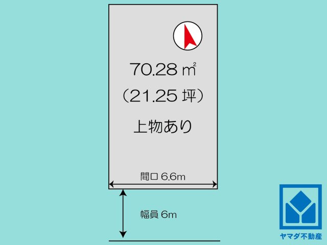 伏見区淀下津町の土地図