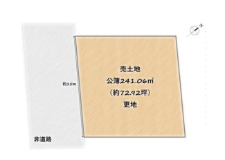 【土地図】 | 野洲市菖蒲　売土地