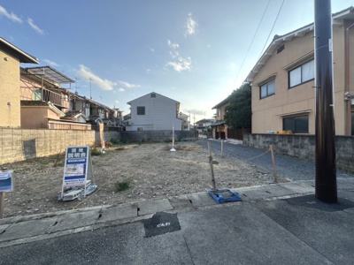 【前面道路含む現地写真】 | 上賀茂向梅町　売土地（建築条件無） | 小さなお子様も無理なく通える上賀茂小学校は徒歩5分の近さです♪