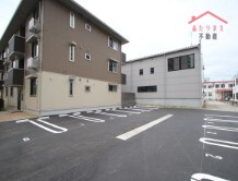 D-roomパークサイド吉塚の駐車場