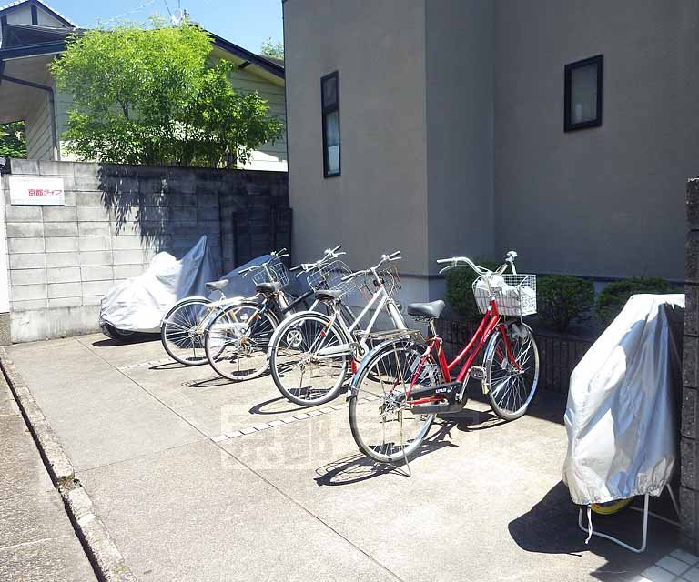 グリーンフォレストのその他共用部分|駐輪場です