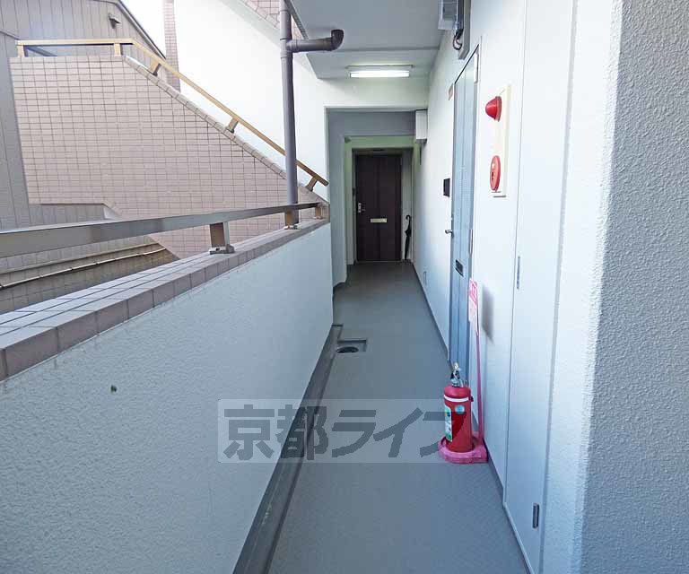 西陣の中のロビー