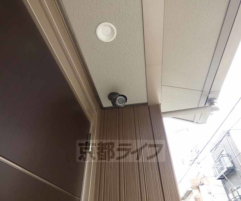 メゾングレイスのセキュリティ|防犯カメラ設置