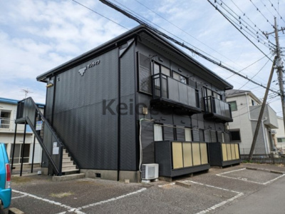 【外観】 | 取手市寺田アパート　ABC棟　3棟一括 | C棟　2024年4月外装リフォーム実施！