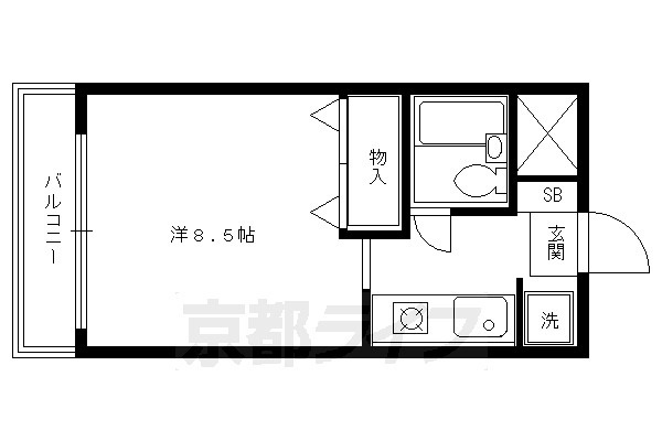 グランパレの間取り|別タイプの間取りです。