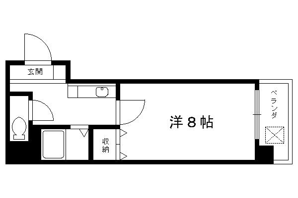 アクティ堀川の間取り|【代表的な間取りです】