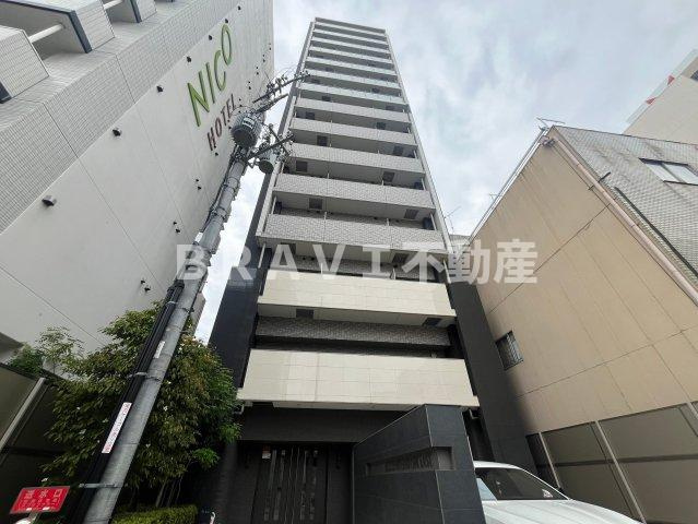 エスリード心斎橋EASTの外観|おしゃれな外観です