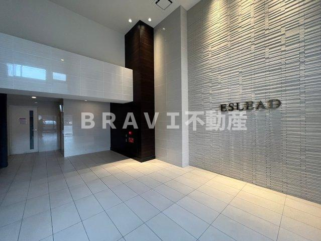 エスリード心斎橋EASTのロビー|清潔なロビーです