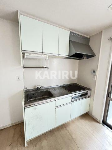 カーサフェリーチェ　Ｃ のキッチン|清掃前の写真です