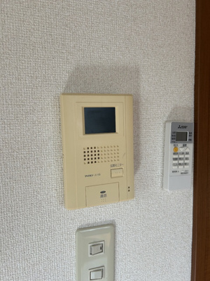 来訪者を確認できるTVモニターホン♪