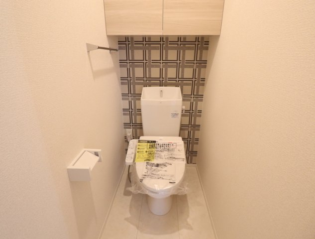 熊本市東区長嶺西２丁目のアパートのトイレ