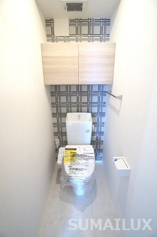 熊本市東区長嶺西２丁目のアパートのトイレ