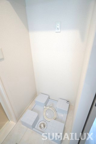 熊本市東区長嶺西２丁目のアパートの洗面所