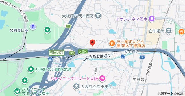プライム青葉丘の地図