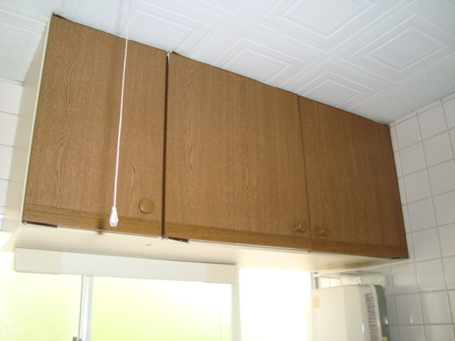 加賀野コーポⅠのキッチン|キッチン上部