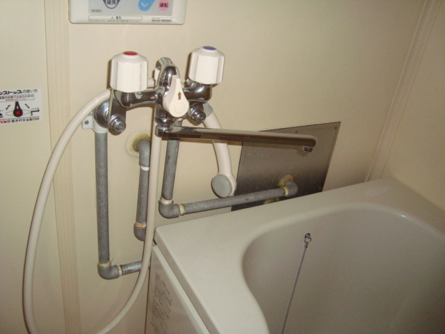 加賀野コーポⅠの浴室|バス水栓