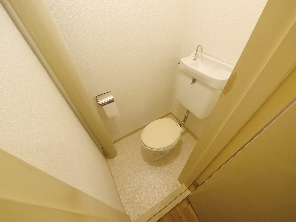 石上マンションのトイレ
