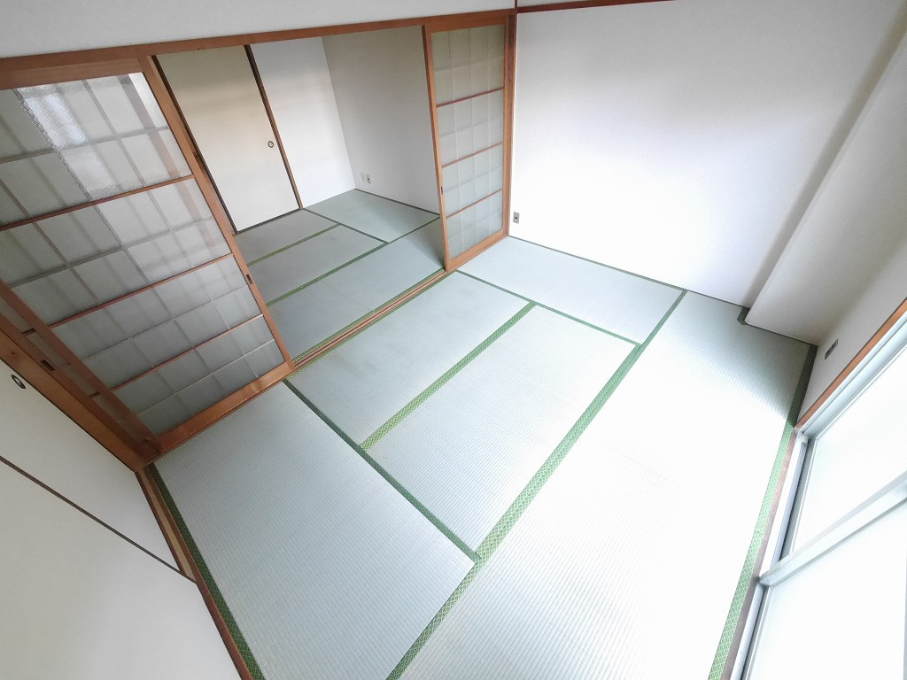石上マンションの寝室