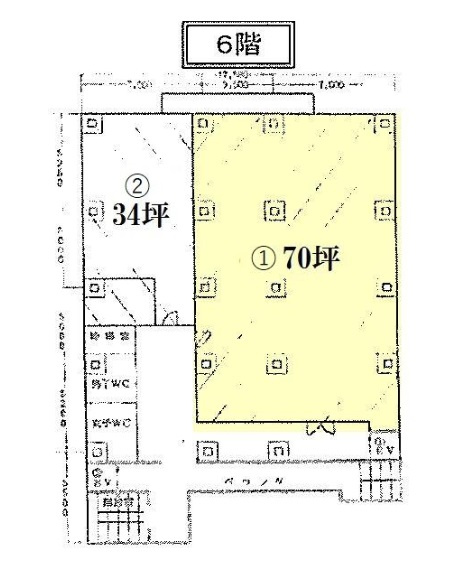 港区海岸３丁目の倉庫の間取り