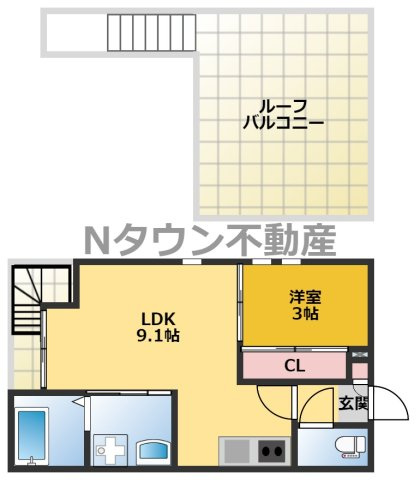【間取り】 | grandtic　Etincelle | 間取りです。