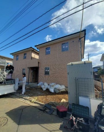 笠幡駅貸家の外観
